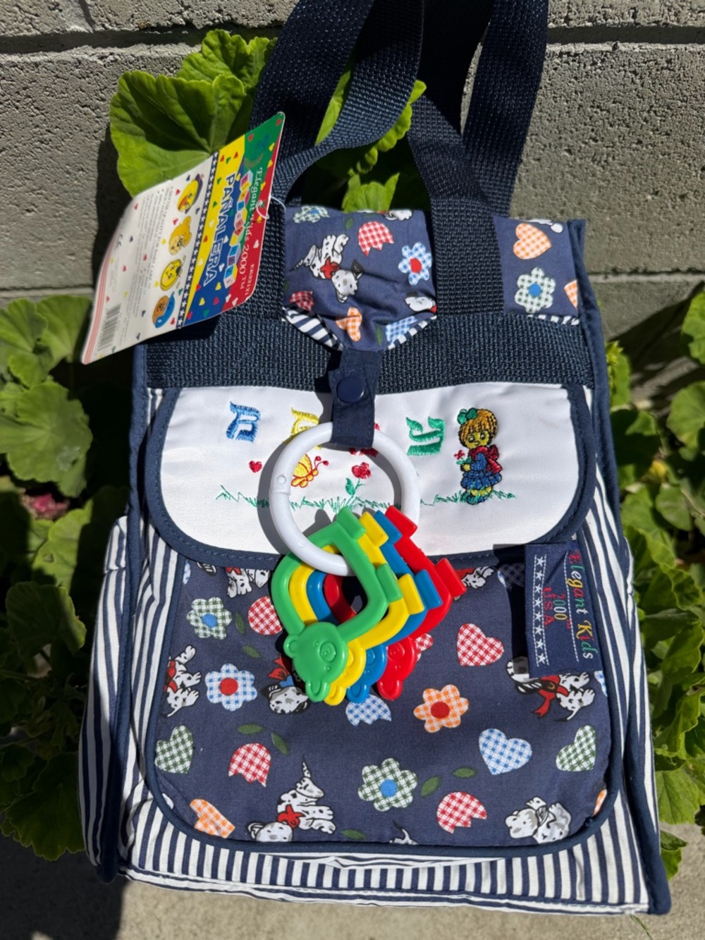 2000s Elegant Kids Vintage Diaper Bag